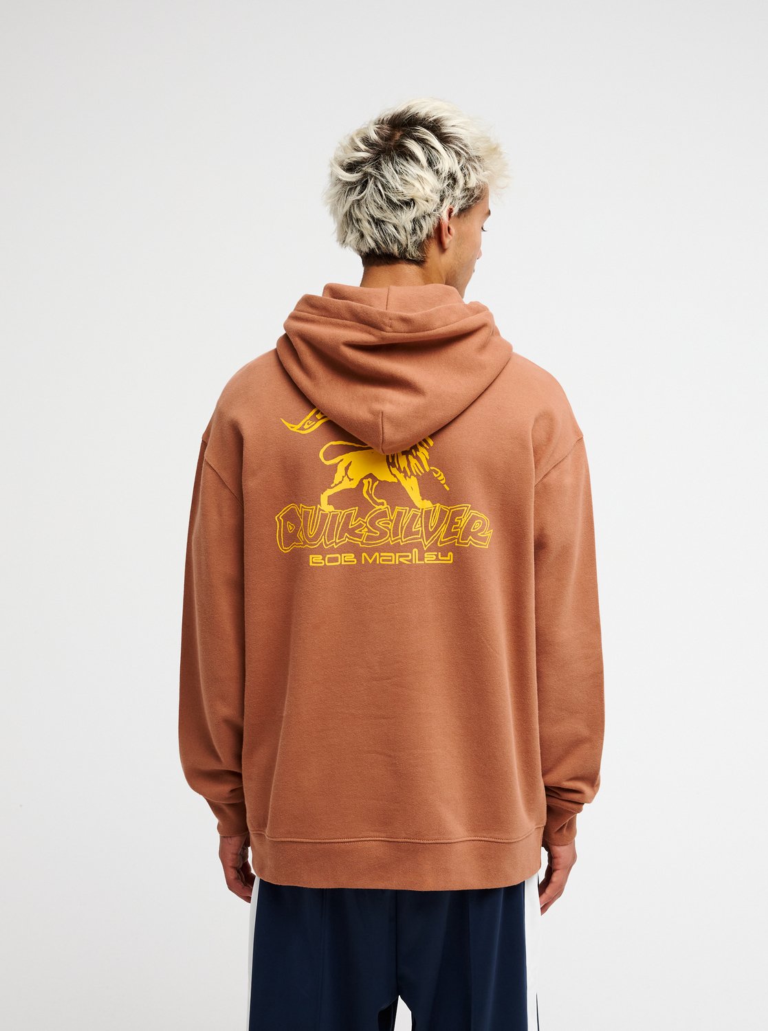 Quiksilver Bob Marley Zion Hoodie - Light Brown