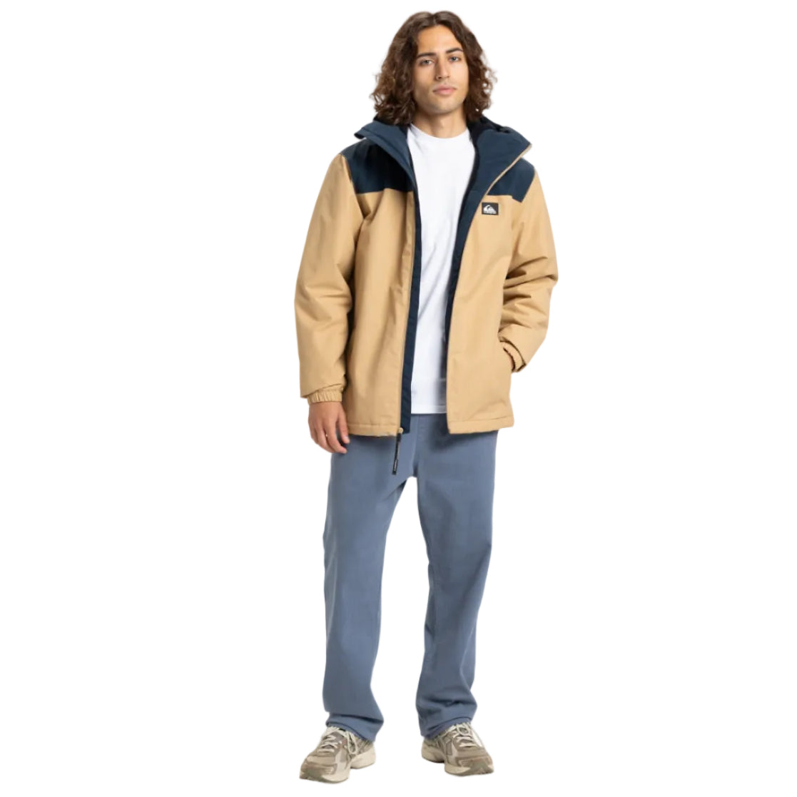 Quiksilver Overcast 3K Warme Jas - Donkerblauw