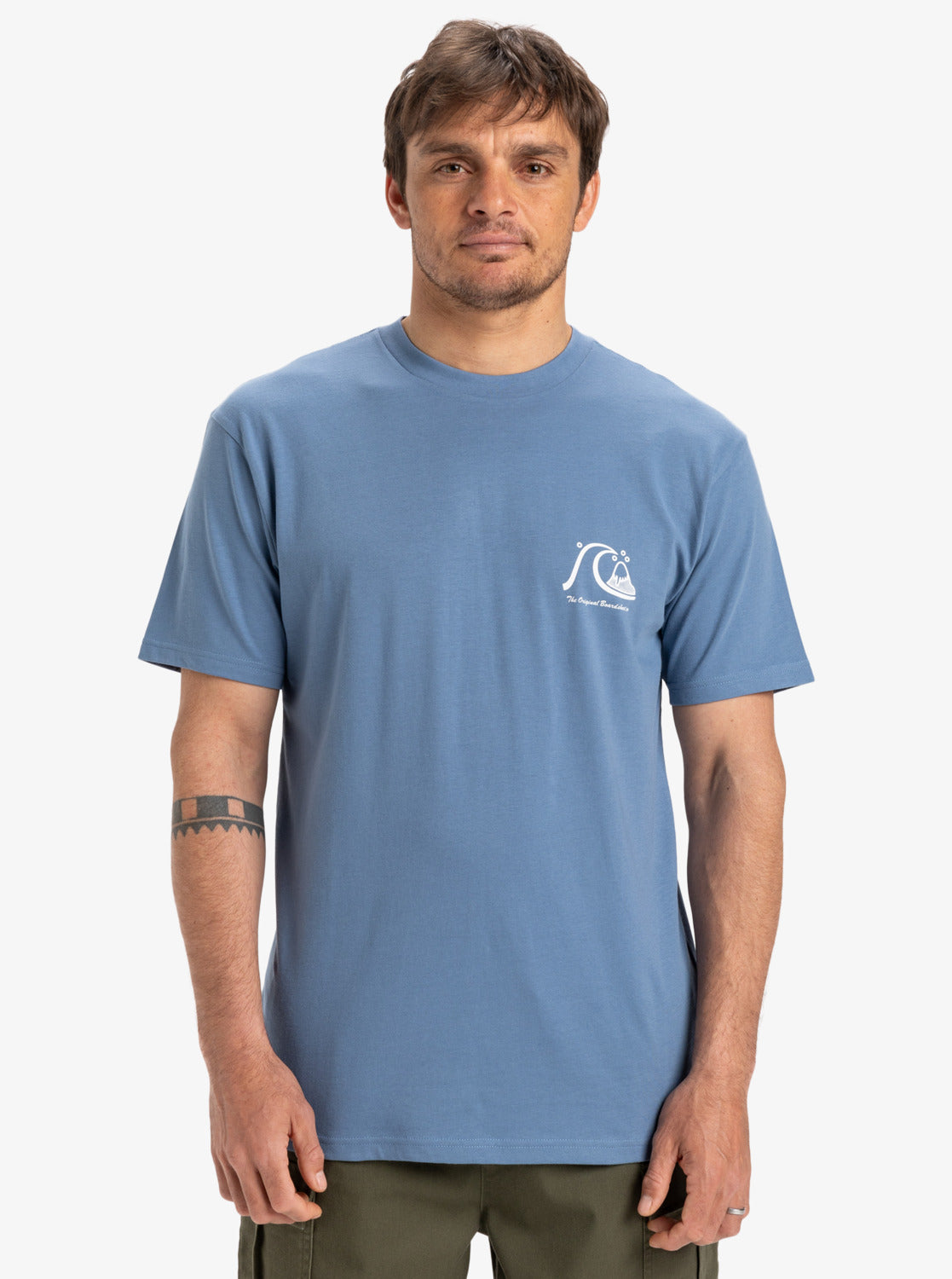Quiksilver Evo Original Tee - Coronet Blue