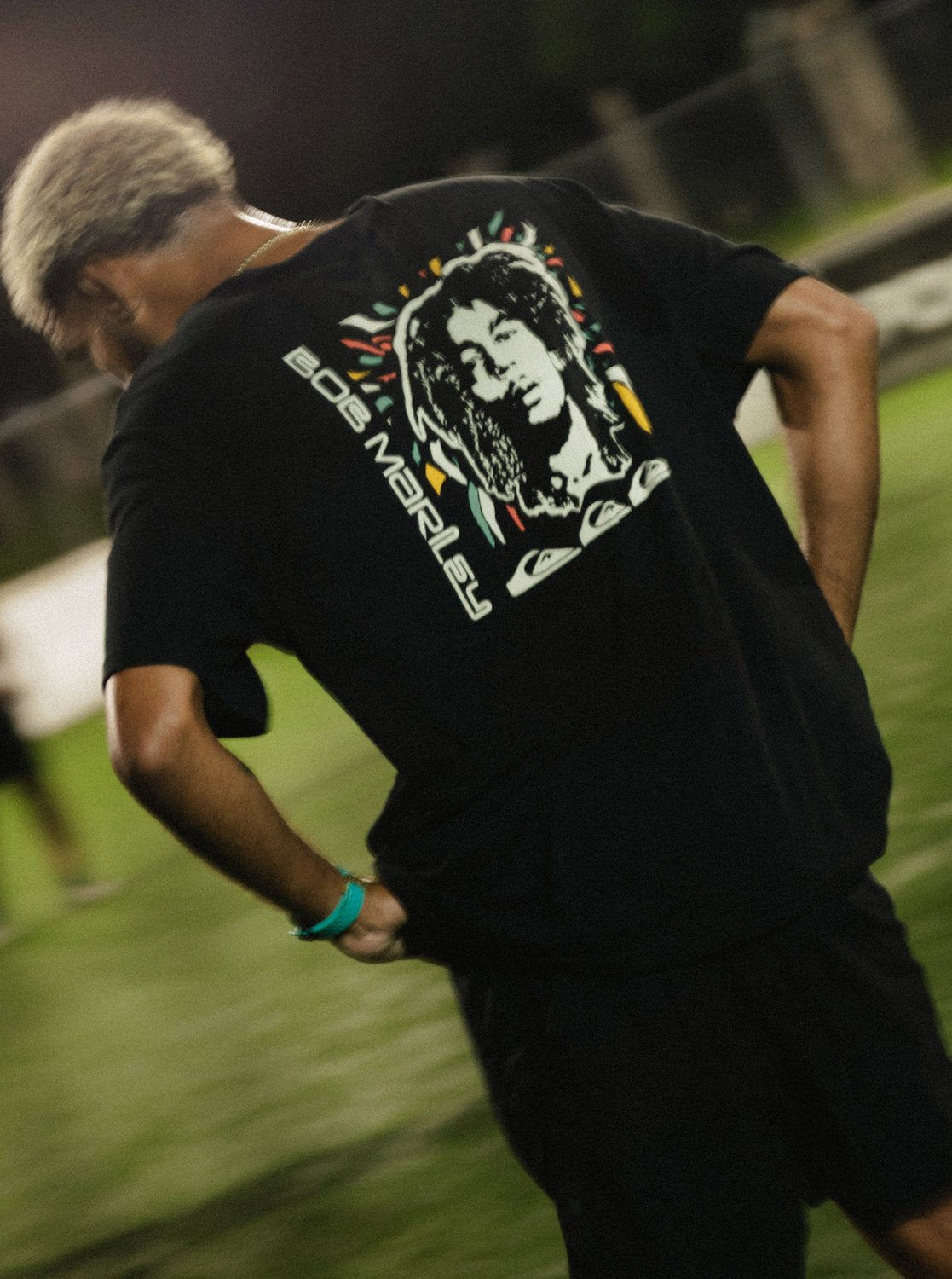Quiksilver Bob Marley Warhead T-Shirt - Black