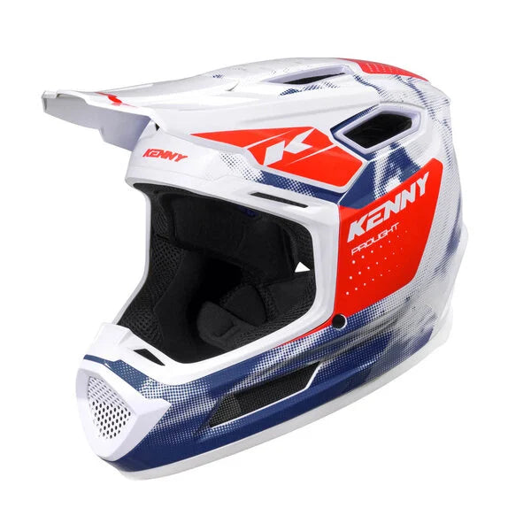 Kenny Prolight BMX Helmet Graphic Blood Blue Red