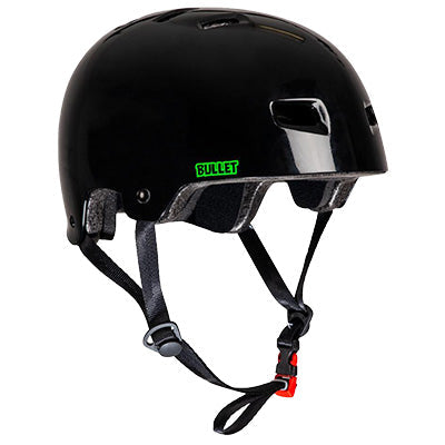 Bullet X Santa Cruz Slime Logo Jeugdhelm - Zwart