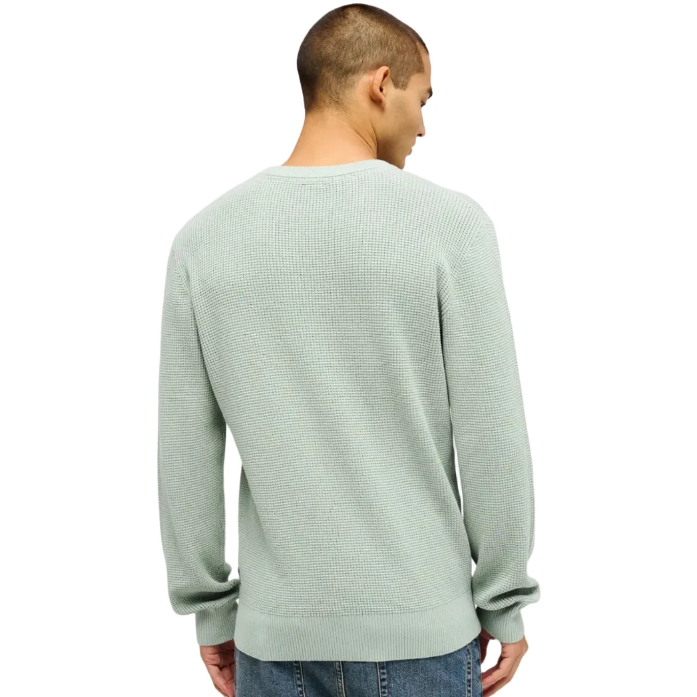 Quiksilver Waffle Sweater - Green Jumper