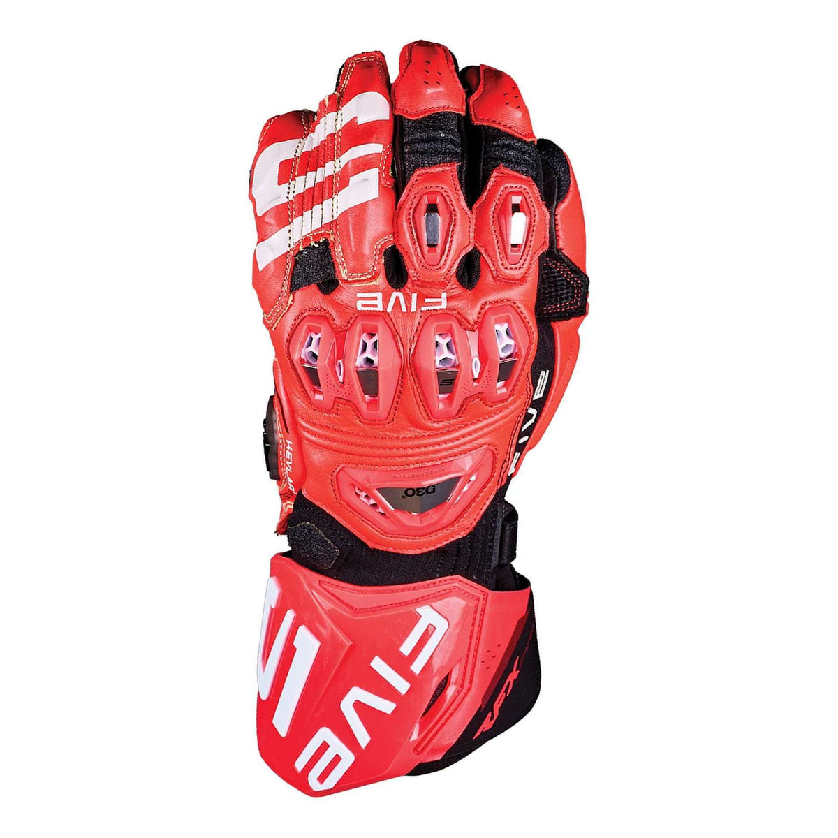 Five RFX Pro Racing Gloves - Fluo Red
