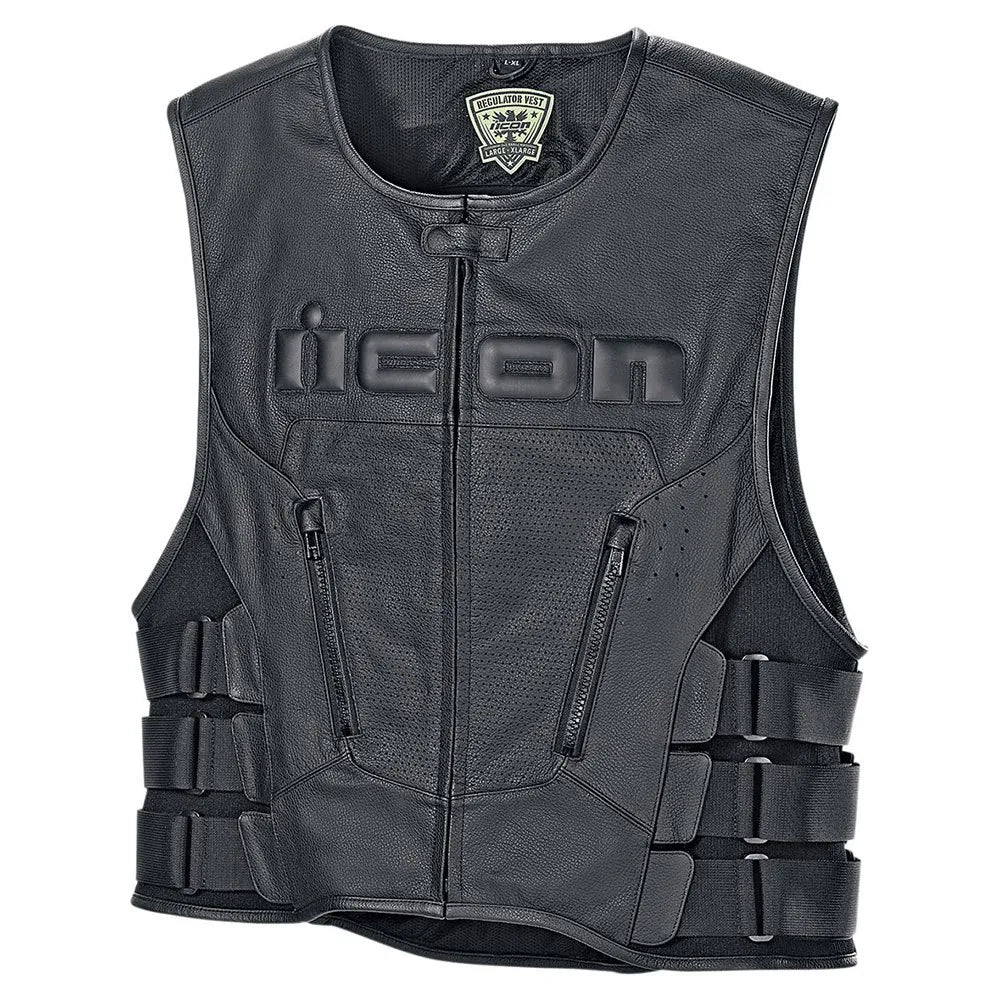 Icon Regular Vest - Black