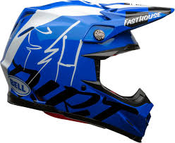 Bell DITD Moto-9 Flex Peak - Blue/White