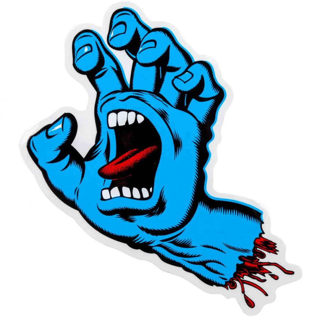 Santa Cruz Screaming Hand 3" Sticker