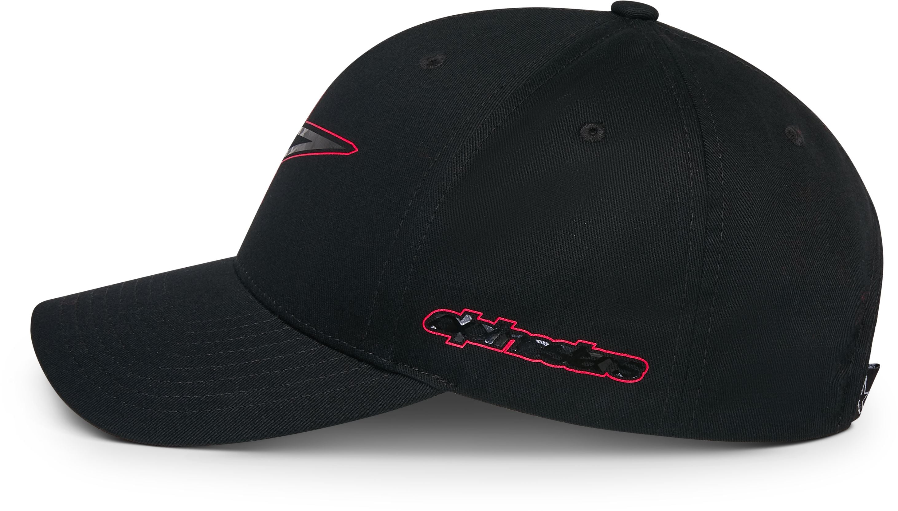 Alpinestars Carbon Fiber Snapback Hat - Black