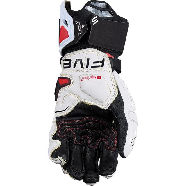 Five RFX Pro Racing Gloves - White