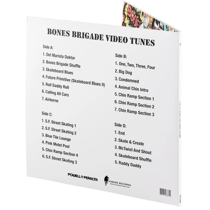 Limited Edition Bones Brigade® Video Tunes Vinyl