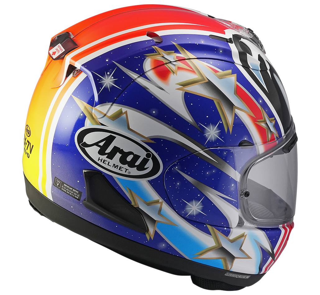 Arai Rx-7v Evo Nakano Red Replica Helmet