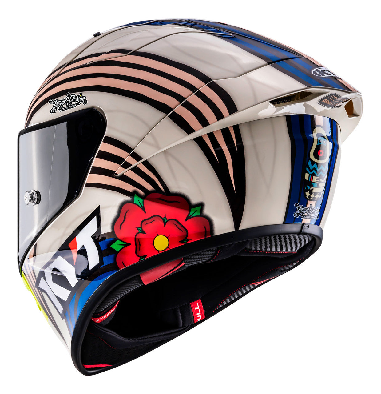 PRE-ORDER!! KYT KX-1 Race GP Limited Edition John McGuinness Replica Helmet