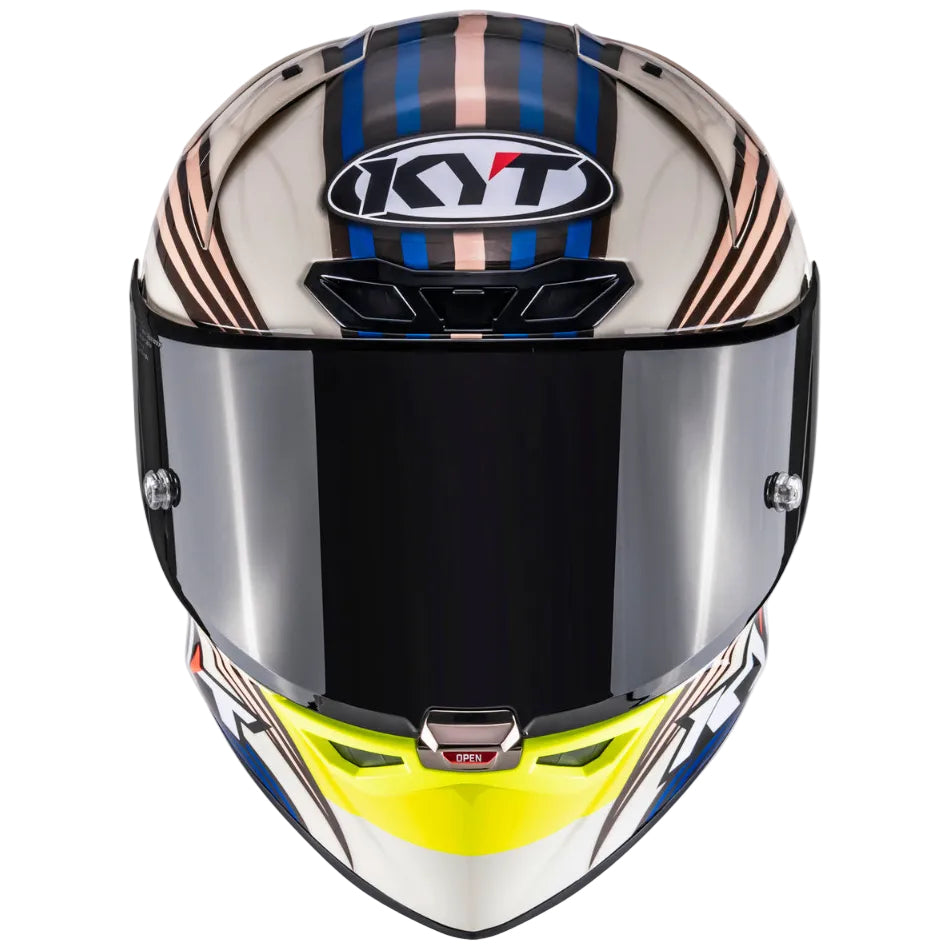 PRE-ORDER!! KYT KX-1 Race GP Limited Edition John McGuinness Replica Helmet